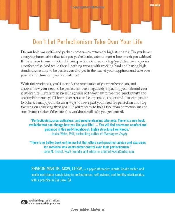 كتاب العمل لعلاج السلوك المعرفي للكمالية: مهارات قائمة على الأدلة لمساعدتك على التخلي عن النقد الذاتي، وبناء تقدير الذات، وإيجاد التوازن - Image 2