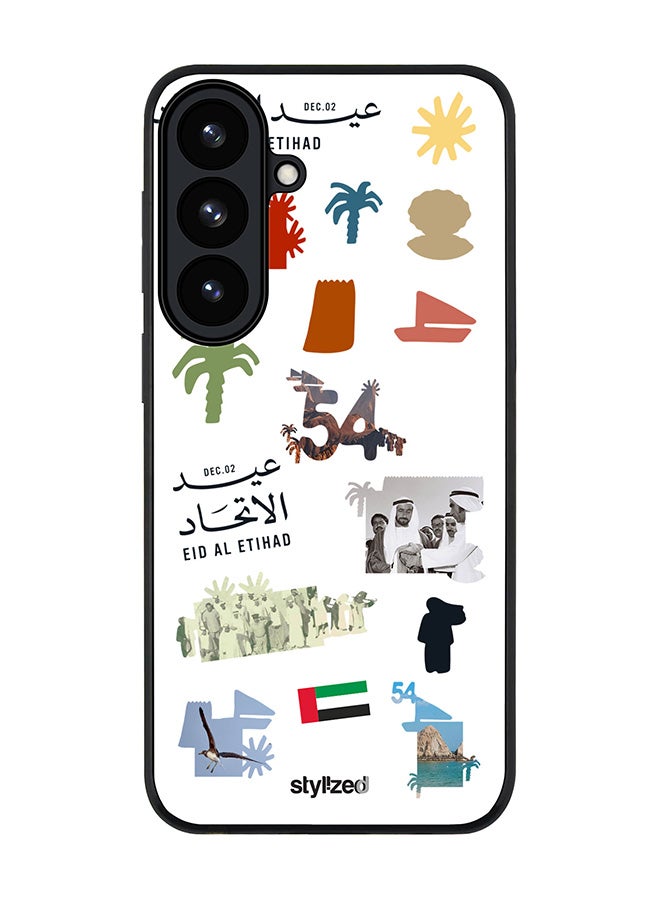 Stylizedd For Samsung Galaxy S26 Plus Case,Slim fit Camera Protection, Shockproof Thin Phone cover  - Eid Al Etihad 54 National Day - Image 1