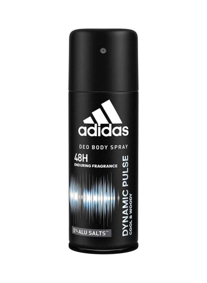Adidas Pack Of 5 Deodorant 48h Fresh Power Men Body Spray Black/Red/Blue 5x150ml - Image 2