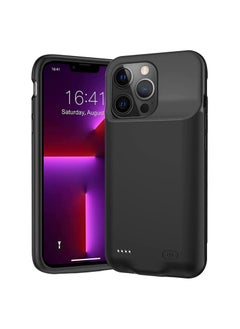 Battery Case for iPhone 13Pro, Portable Battery Pack, Rechargeable Smart Charger Case, External Battery Charging Case