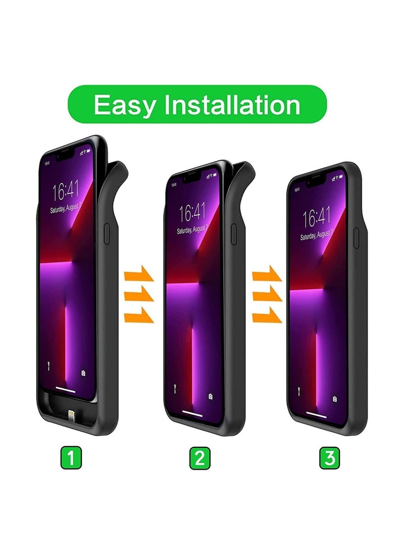 ELTRAZONE - Battery Case for iPhone 13Pro, Portable Battery Pack, Rechargeable Smart Charger Case, External Battery Charging Case - Image 1