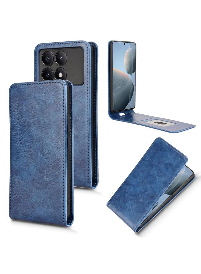 The Bros Case For Xiaomi Poco X6 Pro / Redmi K70E 5G Magnetic Vertical Flip Leather Phone Case