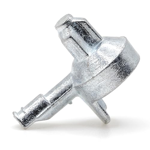 ReplacementScrews 8pcs Billy Bookshelf Pins/Pegs Compatible with IKEA Part 131372 - Zinc Alloy Die-Cast Shelf Supports - Image 1