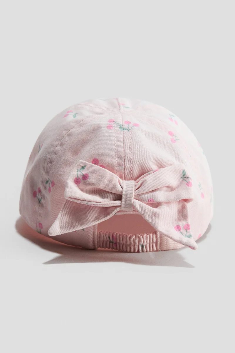 H&M Bow-detail muslin cap