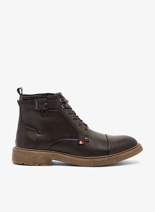 Robert Wood Ankle Boots - Image 1