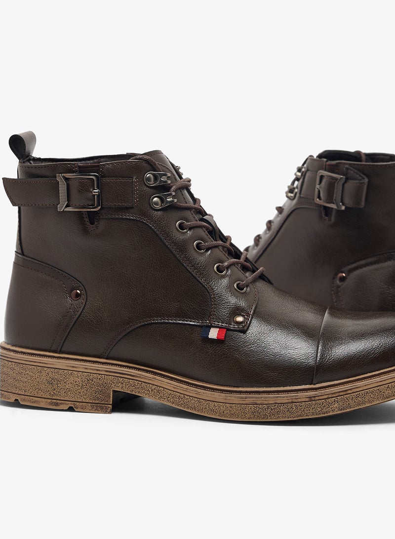 Robert Wood Ankle Boots - Image 4