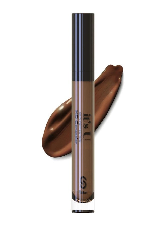 Sistar it's U Skin Perfecting HD Concealer Full Coverage Lightweight Long Lasting Correcting Liquid Contour Cover Masker Makeup 5 ml / 0.17 fl. oz (Deep Espresso) - Image 1