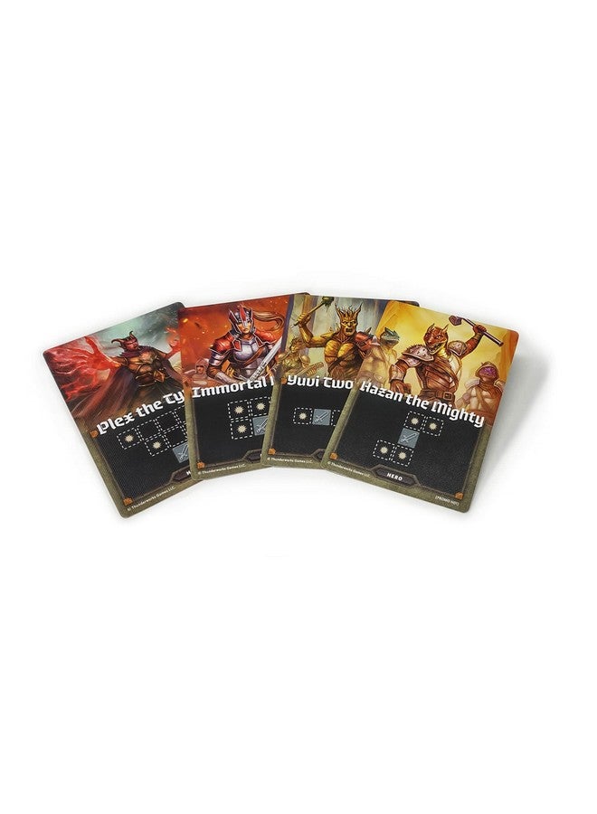 Thunderworks Games: Cartographers Heroes: Champions Mini-Expansion - 4 New Heroes for Cartographers Heroes, Game of Fantasy Map Drawing, Flip & Write - Image 4