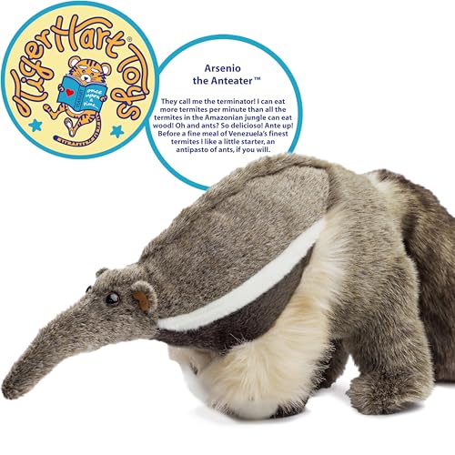 TigerHart Arsenio The Anteater 18 Inch Stuffed Animal Plush - Image 5