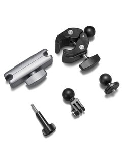 Generic Motorcycle Handlebar Bike Mounting Clamp for GoPro Insta360 Accessories with 360 Ball Head Tube Pole Mounting Accessories for Go Pro Max Hero 12 11 10 9 8 7 Insta 360 DJI  - Image 2