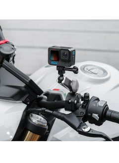 Generic Motorcycle Handlebar Bike Mounting Clamp for GoPro Insta360 Accessories with 360 Ball Head Tube Pole Mounting Accessories for Go Pro Max Hero 12 11 10 9 8 7 Insta 360 DJI  - Image 3
