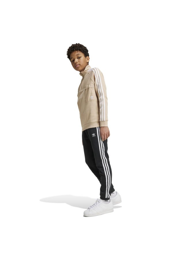 Adidas adidas TREFOIL PANTS Black Originals Kids PANTS  - Image 3