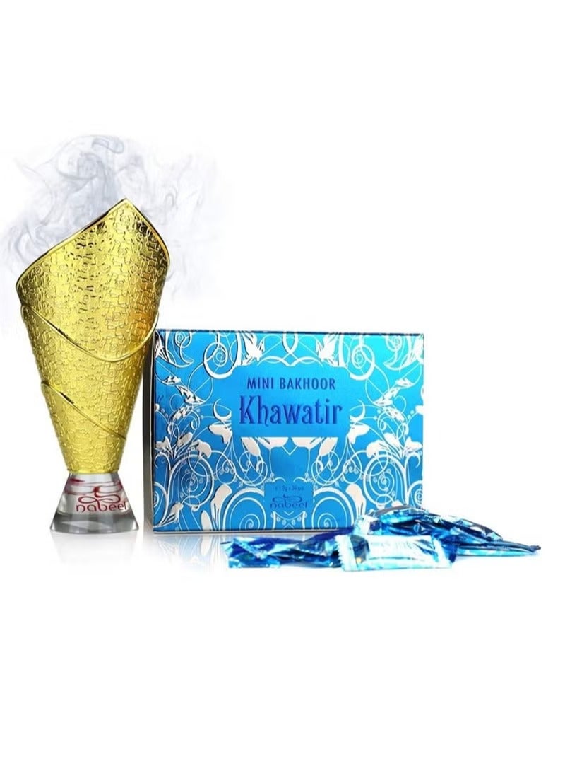 Nabeel Mini Bakhoor Khawatir sticks, 36 pieces x 3 grams - Image 2