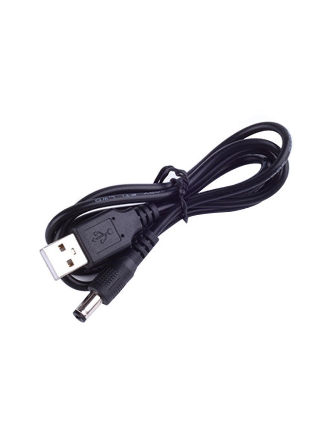 Loquat USB 5V To DC5521 Male Charging Wire Power Transfer Line Extension Line Data Line Power Supply Line Charging Treasure-Color:1 M - Image 1