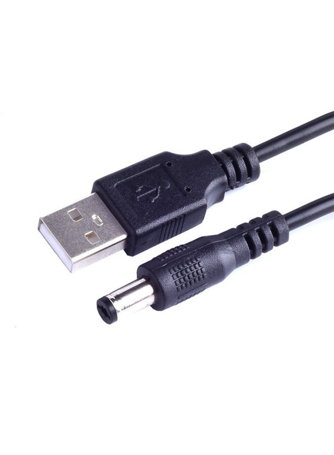 Loquat USB 5V To DC5521 Male Charging Wire Power Transfer Line Extension Line Data Line Power Supply Line Charging Treasure-Color:1 M - Image 5