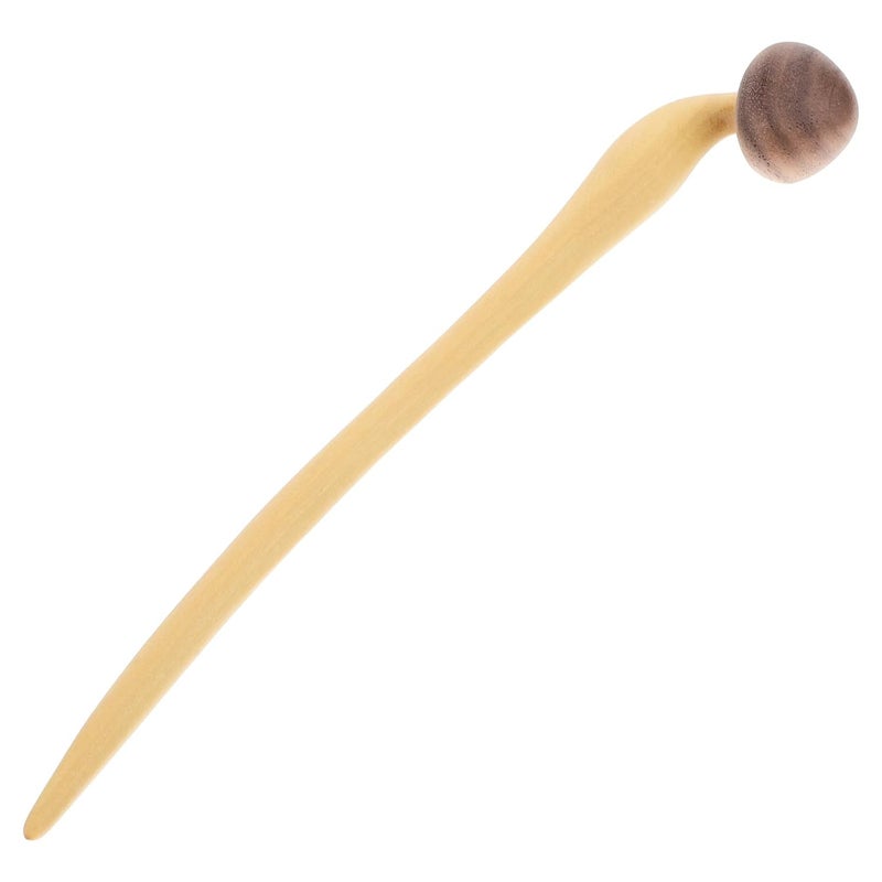 Wooden Hair Chopstick Hair Bun Stick for Women Black Walnut and Rosewood for Styling - Image 1