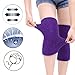 Holiberty Winter Cotton NonSlip Soft Thermal Knee Pad Breathable Warm Leg Sleeves Kneelet Support Elastic Knee Brace Leg for Men Women Cycling Ski Running Dancing Gym Yoga Fitness Arthritis Tendonitis1 Pair - Image 4