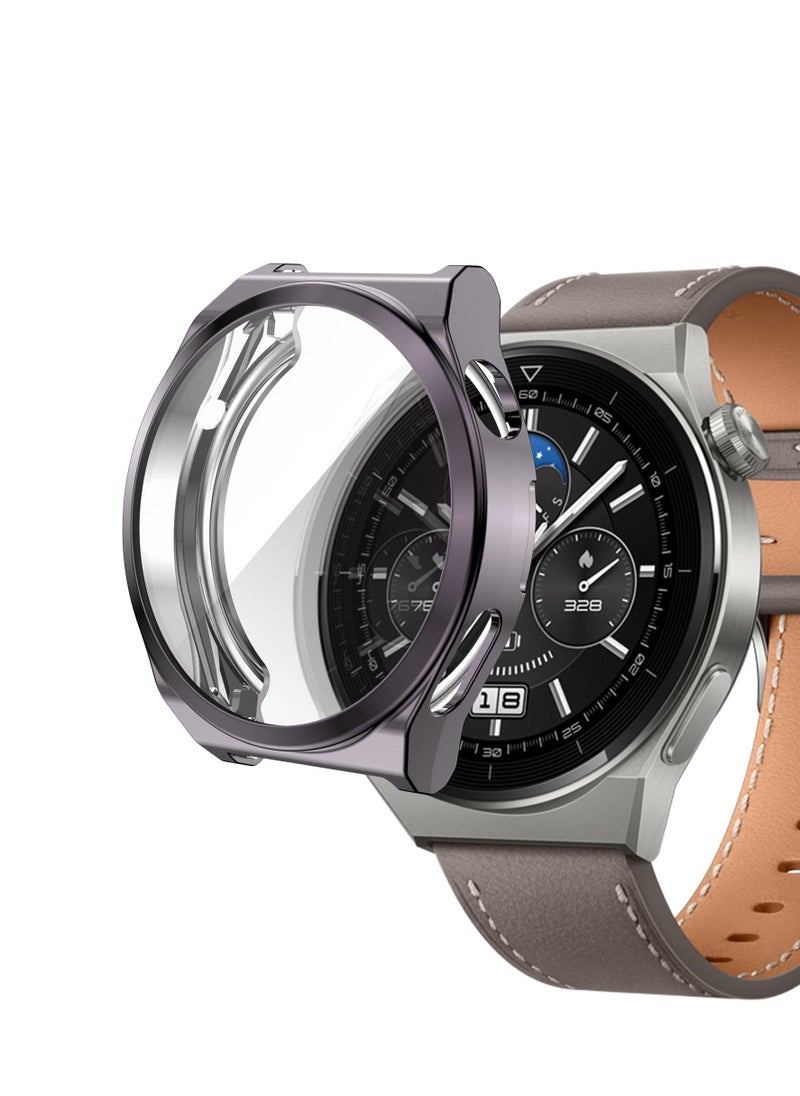 43mm Case for Huawei Watch GT3 pro Screen Protector Overall Protective Ultra-Thin TPU HD Clear Cover (6 Pcs) - Image 4