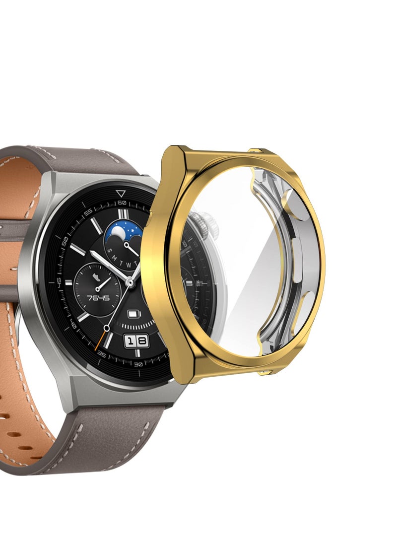 43mm Case for Huawei Watch GT3 pro Screen Protector Overall Protective Ultra-Thin TPU HD Clear Cover (6 Pcs) - Image 2