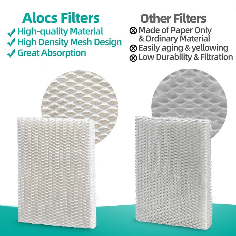 ALOCS Md1-0034 Humidifier Replacement Wick Filters For Vornado Evap2 Evap40 Ev100 Ev200 Evdc300 Evdc500 Evdc505 Evaporative Humidifier Tornado Humidifier Filter- 4 Pack - Image 3