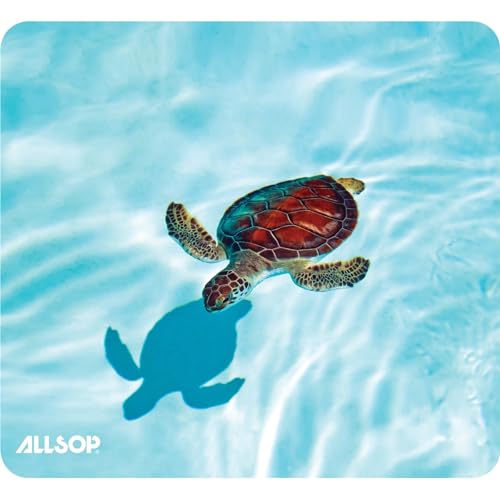 Allsop Naturesmart Mouse Pad, 8.5 x 8, Turtle Design - Image 2
