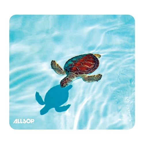 Allsop Naturesmart Mouse Pad, 8.5 x 8, Turtle Design - Image 1