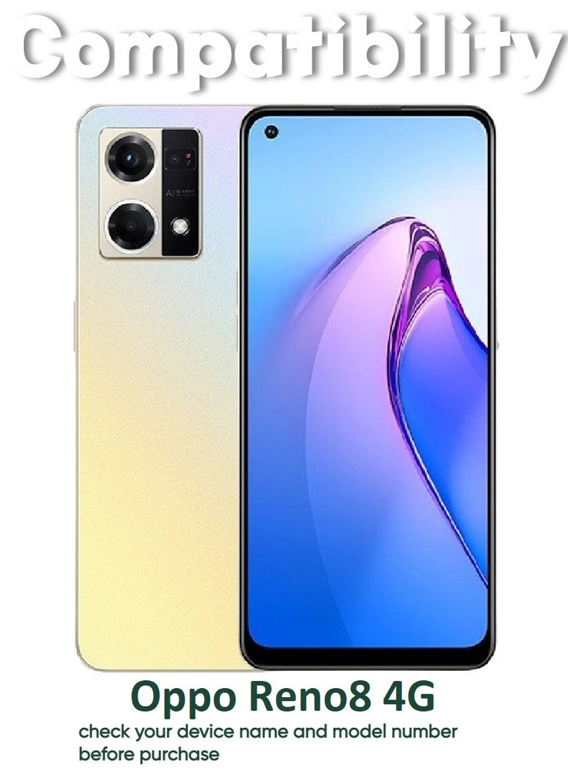 ACLIX 5 Pieces Antistatic ESD Dustproof Premium Quality High Definition Tempered Glass Screen Protector Designed For Oppo Reno8 4G - Image 3