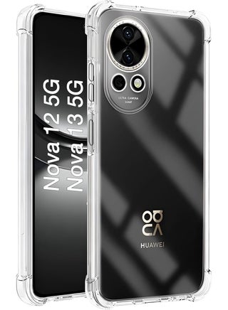 Phone Case For Huawei nova 13 5G/ Huawei nova 12 5G Crystal Clear Ultra Slim Anti Scratch Shockproof Protective TPU Back Cover - pzsku/Z75B82F0666FED223098AZ/45/_/1739171162/5293390d-7400-4a12-971e-147d01c699a1