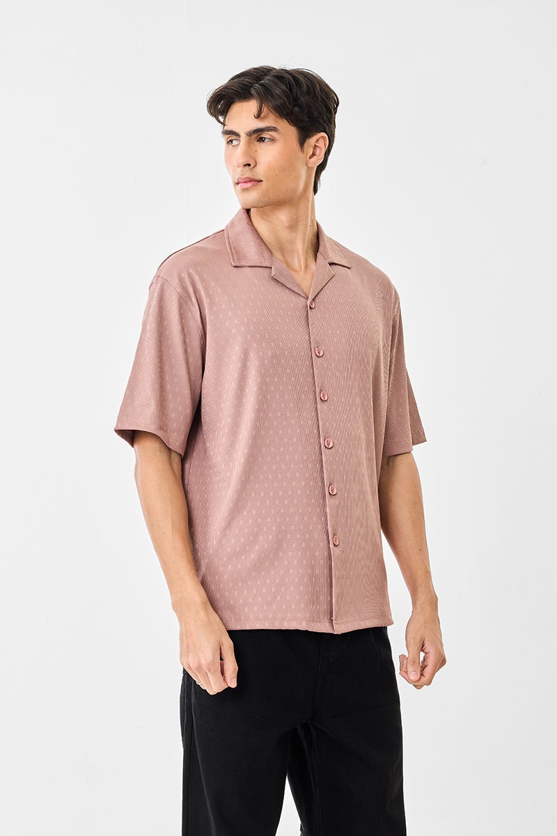 SNITCH Box Fit Half Sleeves Stretch Shirt - Image 5