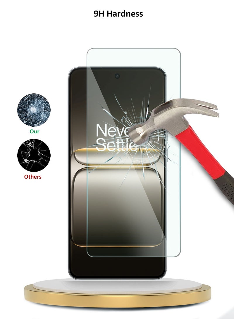 Wtech OnePlus Nord CE5 5G 2025 WTech Premium Series Curved Edges 9H 2.5D Tempered Glass Screen Protector (MSG9CN) - Clear - Image 3