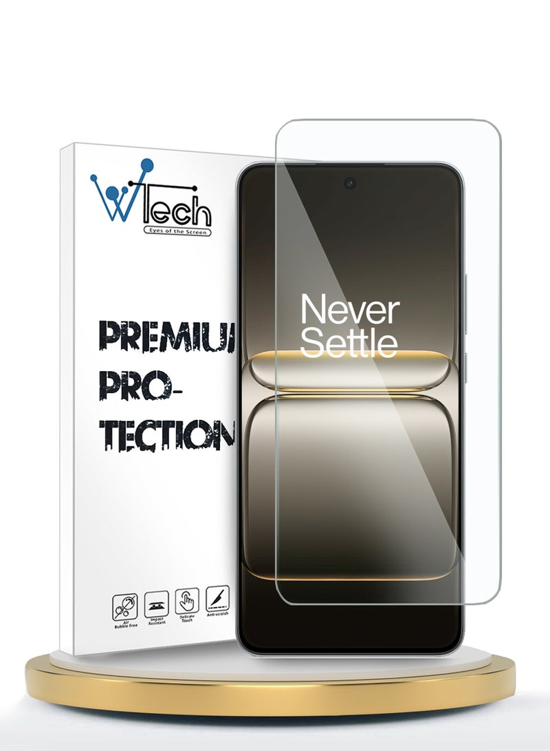 Wtech OnePlus Nord CE5 5G 2025 WTech Premium Series Curved Edges 9H 2.5D Tempered Glass Screen Protector (MSG9CN) - Clear - Image 1