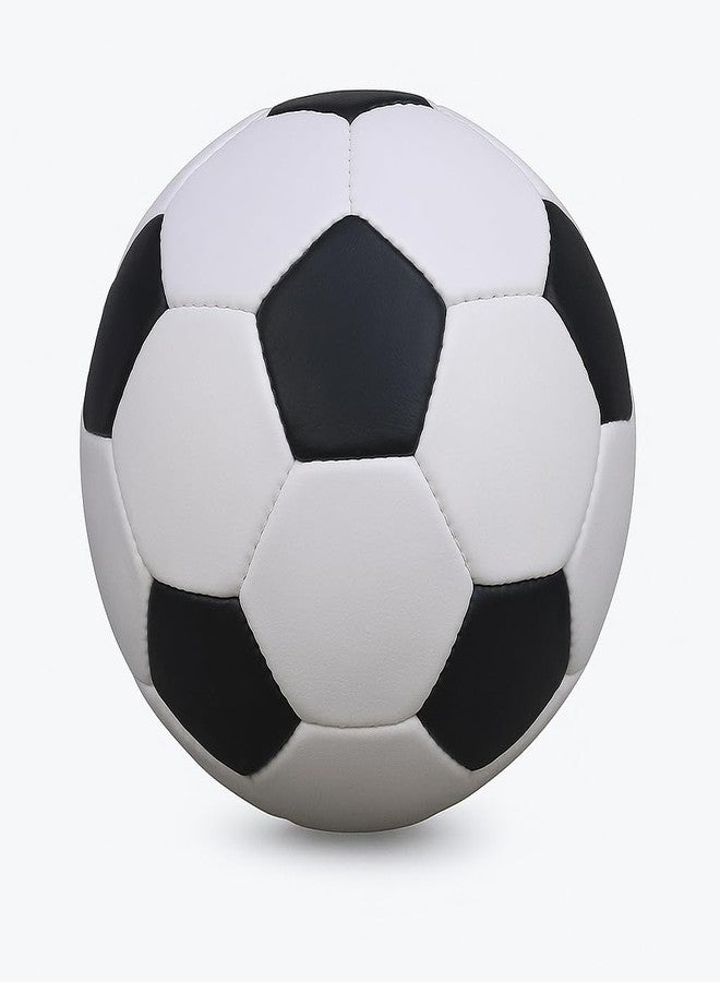 MOSVOLD Size 5 Football for Adults | Professional Training & Match 3Ply Soccer Ball | Durable Rubberised Leather | High-Performance Grip & Control | Without Pump - Image 1