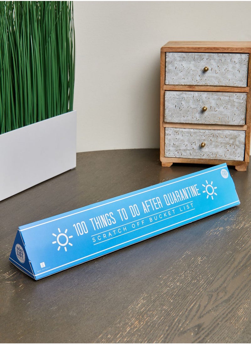 Gift Republic - 100 Things To Do After Quarantine Poster - Image 1