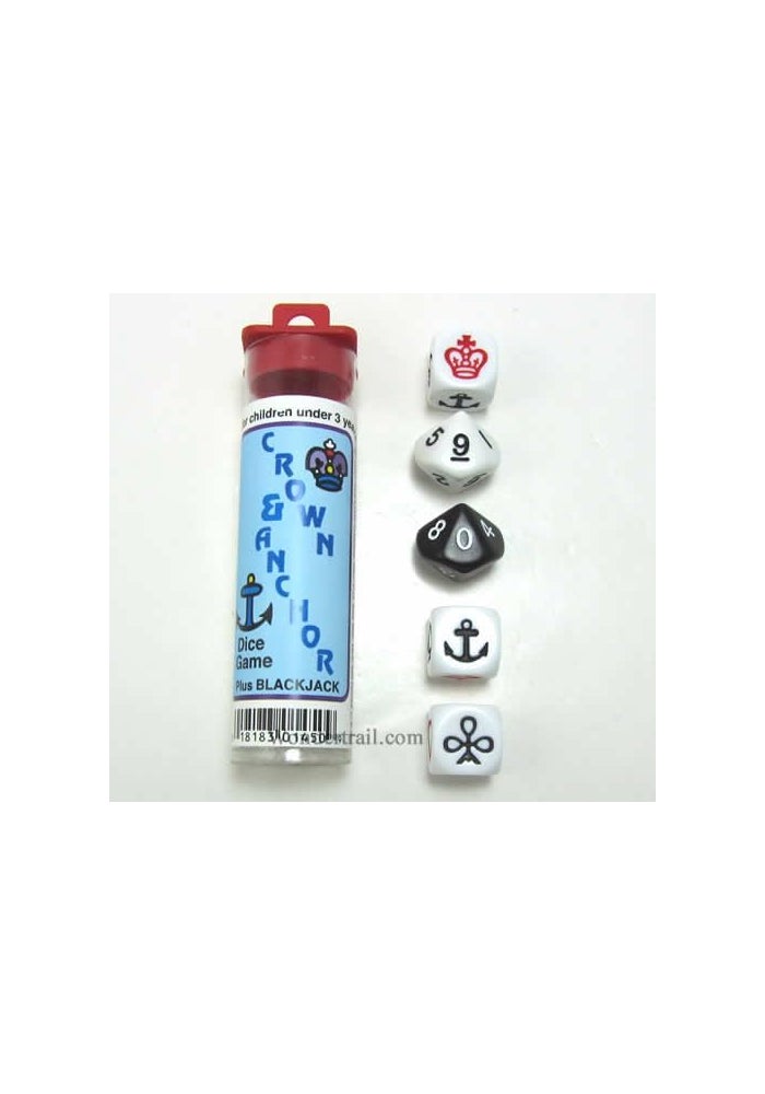 Koplow Games Crown and Anchor Dice Game with Special Marked Dice - Image 4