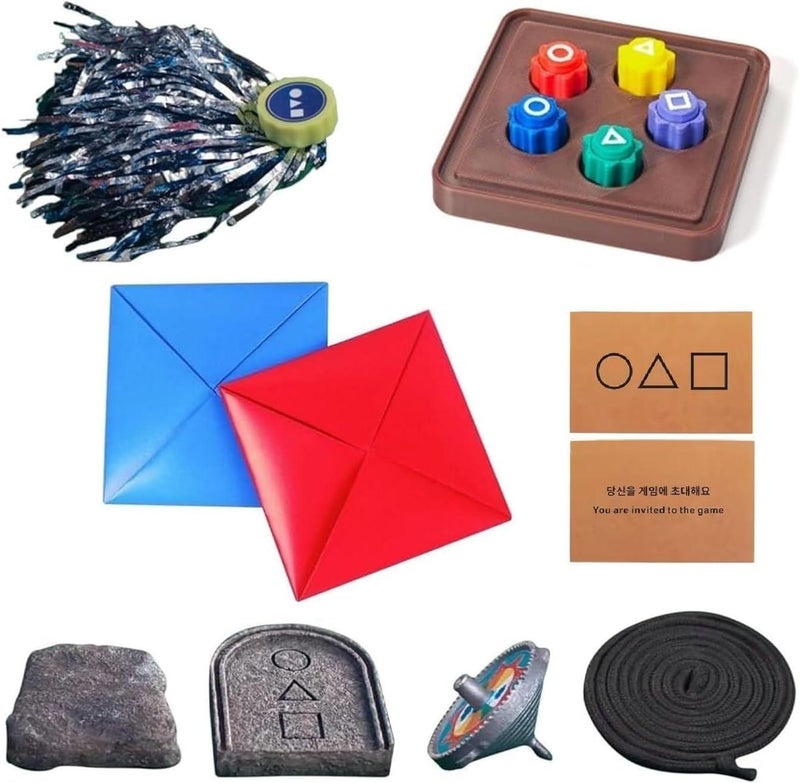 Korean Folk Game Set – Set 1, Traditional Wooden Board Game, Family Party Fun