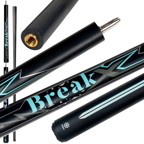 Collapsar Carbon Fiber Jump Break Cue3Pieces 129mm Tip Power Break Pool Cue20oz Punch Jump Billiard Cue Stick - Image 1