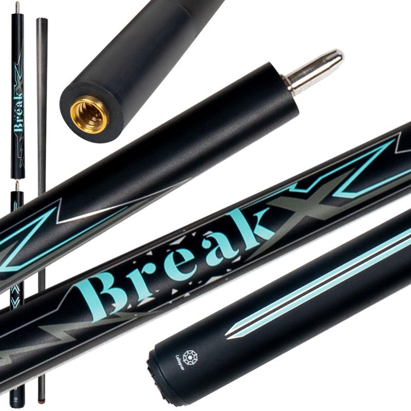 Collapsar Carbon Fiber Jump Break Cue3Pieces 129mm Tip Power Break Pool Cue20oz Punch Jump Billiard Cue Stick - Image 2
