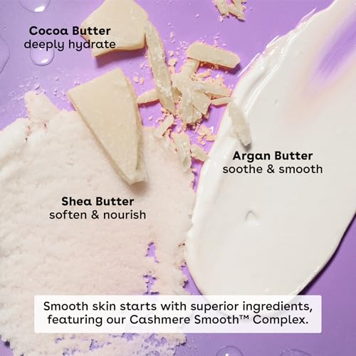 EOS زبدة شفاه إيوس كشمير، كشمير الفانيليا، زبدة شفاه إيوس مع ببتيدات مملوءة لشفاه ناعمة، 0.35 أونصة سائلة - Image 3