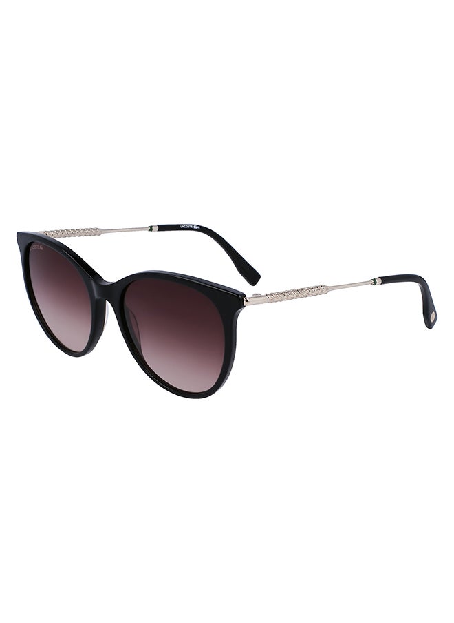 LACOSTE - Women's Oval Sunglasses - L993S-001-5417 - Lens Size: 54 Mm - Image 1