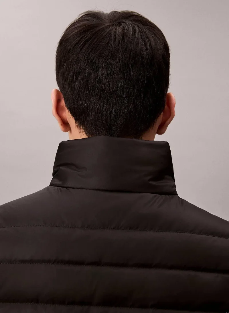 CALVIN KLEIN Black Nylon Puffer Vest for Men | Best Price UAE