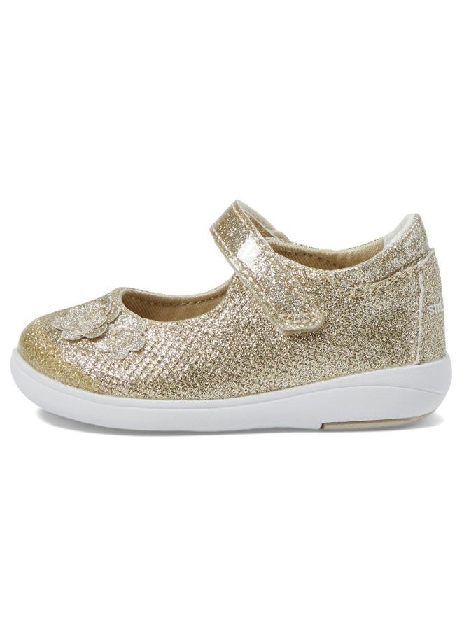 Stride rite Girl's Holly-Adapt Mary Jane Flat, Champagne, 2 Little Kid - Image 4