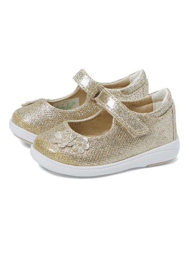 Stride rite Girl's Holly-Adapt Mary Jane Flat, Champagne, 2 Little Kid - Image 1