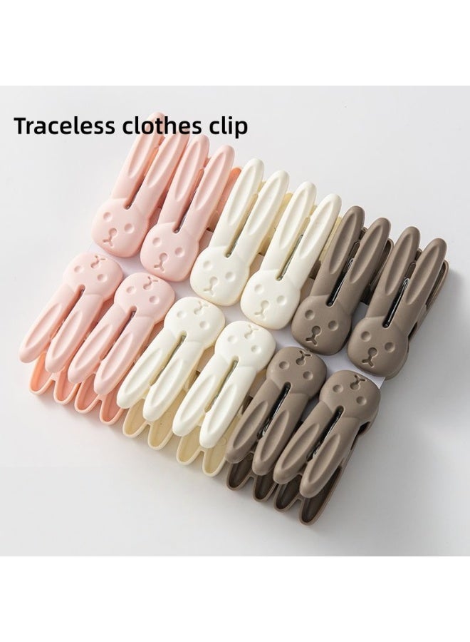 24pcs لطيف ديكور الملابس البلاستيكية، الرياح مقاومة للانزلاق غسيل الملابس التجفيف - Image 1
