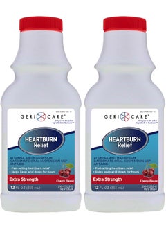 GeriCare GeriCare Heartburn Relief and Acid Reflux Medicine | Effective Antacid Tablets for GERD Relief and Heartburn | Alternative to Maalox Liquid, and Mylanta. 