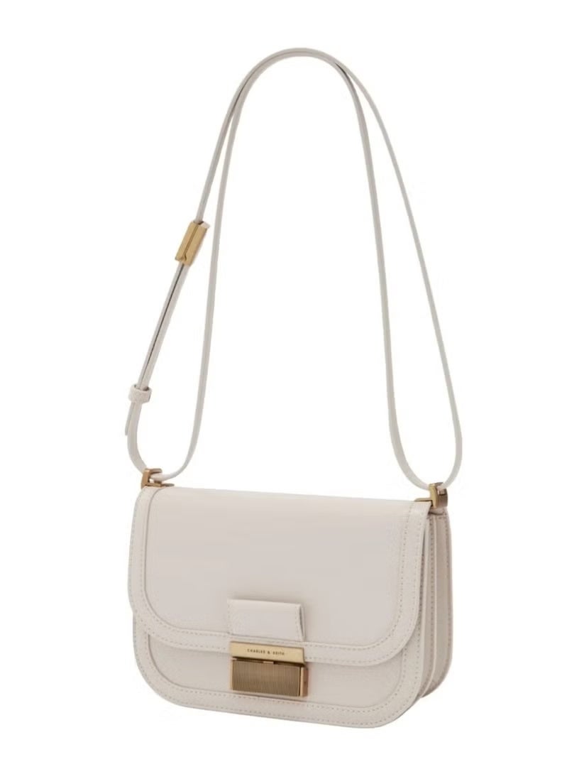 Charles & Keith Charlot Canvas Crossbody Bag - Image 2