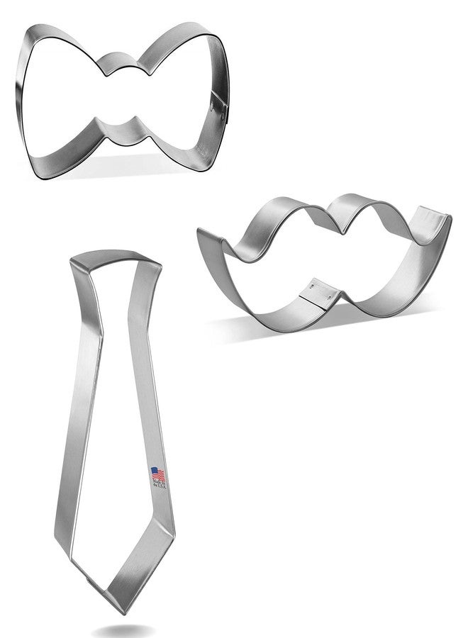 Foose Cookie Cutters Fathers Day 3 Piece Cookie Cutter Set with Recipe Card, Made in USA - Image 4
