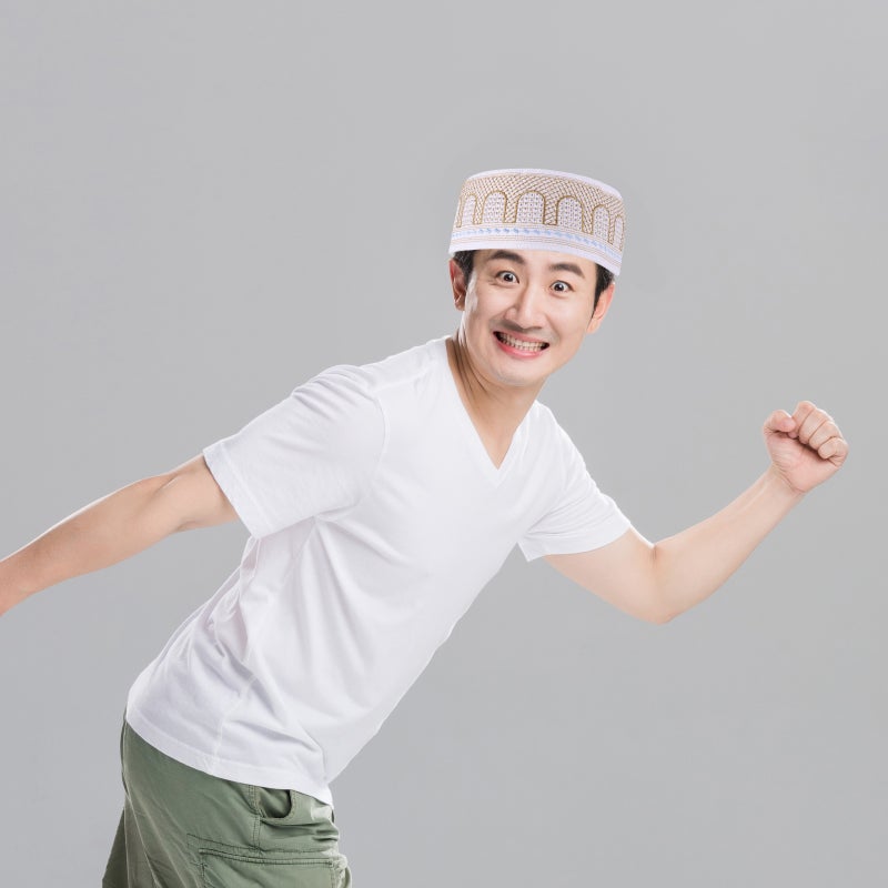 Embroidered Worship Cap Breathable And Comfortable Southeast Asian Prayer Hat Worship Hat Islamic Hat - Image 1