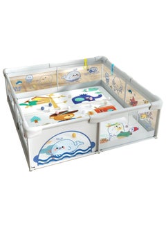 HOPHOP Baby Playpen Large, Playpen Fence for Toddler, Extra Large Play Yard with Gate - Packable and Portable Toddler Safety Activity Center.  - Image 4