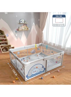HOPHOP Baby Playpen Large, Playpen Fence for Toddler, Extra Large Play Yard with Gate - Packable and Portable Toddler Safety Activity Center.  - Image 5