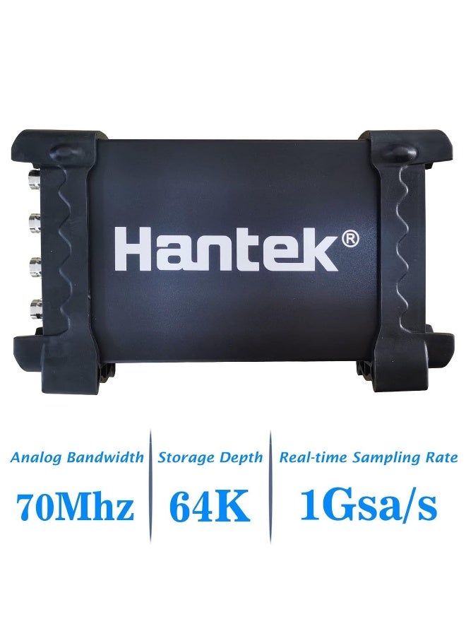 Hantek 6074BC 4-CH Oscilloscope 70Mhz 1GSa 23-pc Set - Image 3